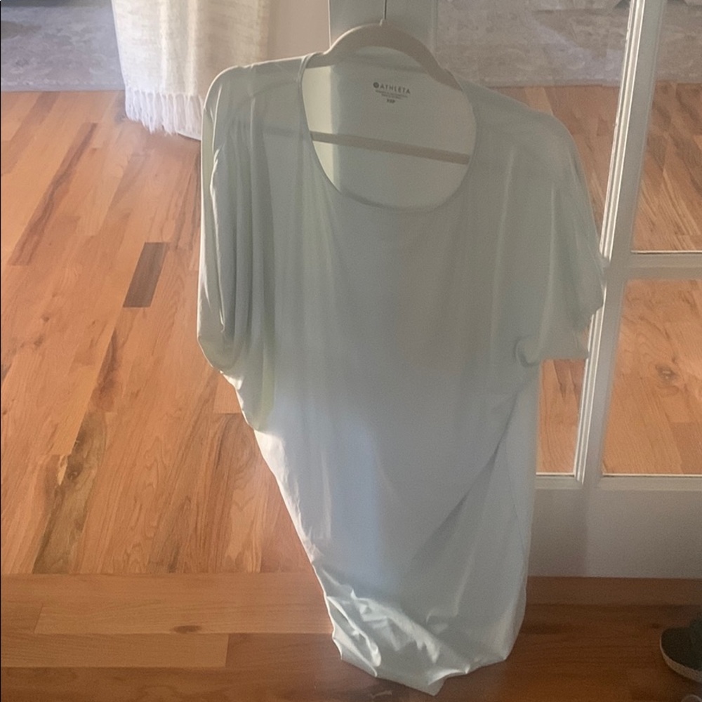 Athleta sporty coverup - light blue